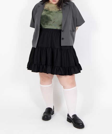 ティアードミニスカート[商品：PN26SS-035] - PUNYUS Online Store