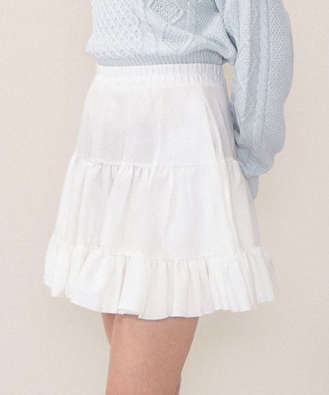 ティアードミニスカート[商品：PN26SS-035] - PUNYUS Online Store