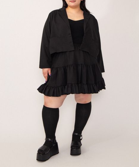 ティアードミニスカート[商品：PN26SS-035] - PUNYUS Online Store