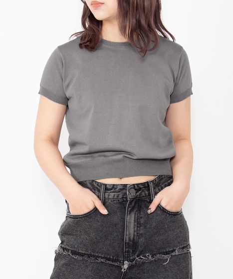 半袖サマーニット[商品：PN26SS-038] - PUNYUS Online Store / 公式通販