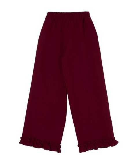 フリルフレアスラックスパンツ[商品：PN26SS-039] - PUNYUS Online