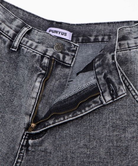 デニムカーゴハーフパンツ[商品：PN26SS-040] - PUNYUS Online Store
