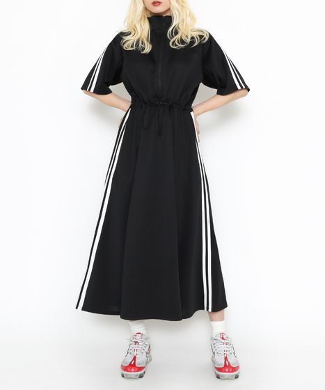 新品⛳️アディダス S 上下 パンチング セットアップ 半袖ポロ×フリル ワンピ風 半袖ジャージワンピース[商品：PN26SS-041] - PUNYUS Online Store
