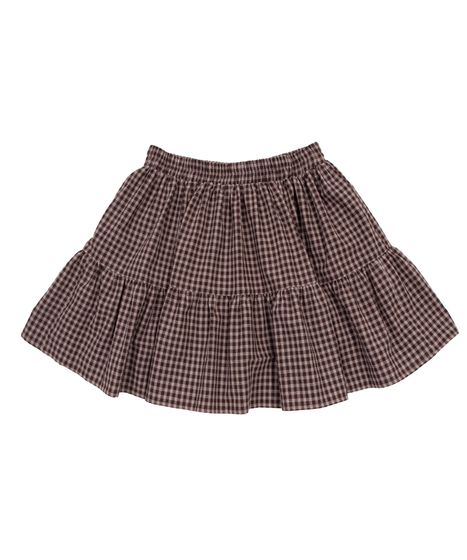 チェックティアードミニスカート[商品：PN26SS-043] - PUNYUS Online