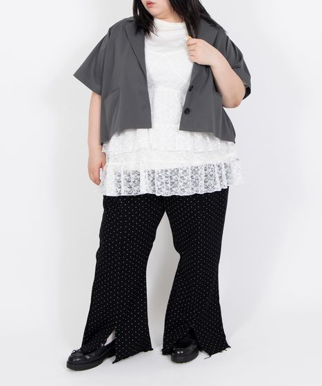 半袖ショートテーラードジャケット[商品：PN26SS-046] - PUNYUS Online