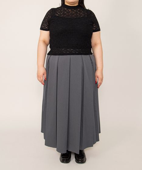 ボックスプリーツロングスカート[商品：PN26SS-047] - PUNYUS Online
