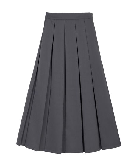 PLEATS PLEASE スカート　無地 ボックスプリーツロングスカート[商品：PN26SS-047] - PUNYUS Online