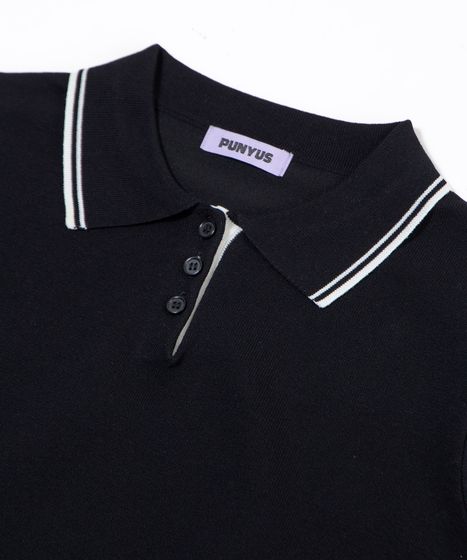 半袖ポロニット[商品：PN26SS-052] - PUNYUS Online Store / 公式通販