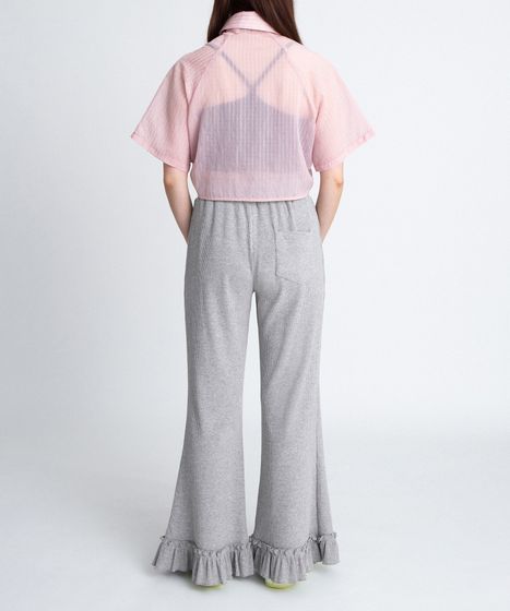 ドロリス シアークロップド丈ドロストシャツ[商品：PN26SS-053] - PUNYUS Online