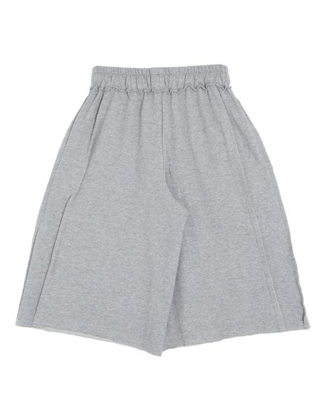 カットオフハーフスウェットパンツ[商品：PN26SS-057] - PUNYUS Online