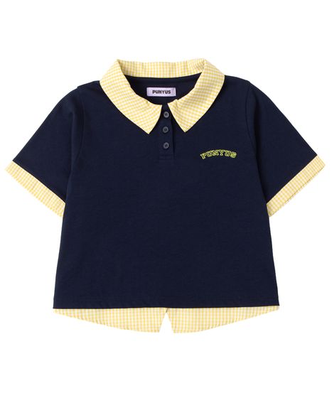 フェイクレイヤードポロシャツ[商品：PN26SS-062] - PUNYUS Online