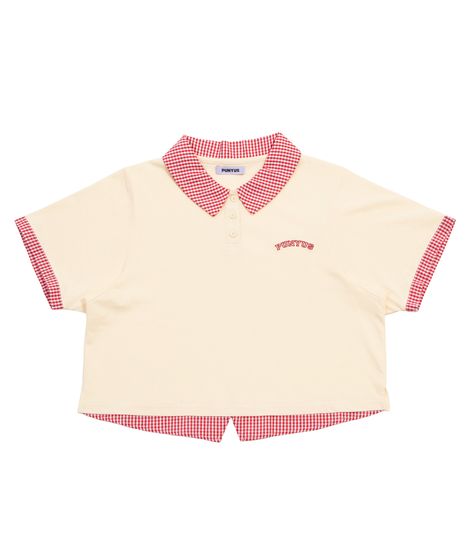 フェイクレイヤードポロシャツ[商品：PN26SS-062] - PUNYUS Online