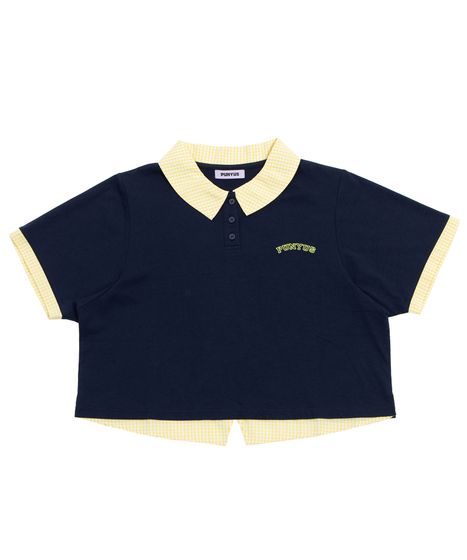 フェイクレイヤードポロシャツ[商品：PN26SS-062] - PUNYUS Online