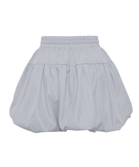 フロントリボンバルーンミニスカート[商品：PN26SS-063] - PUNYUS