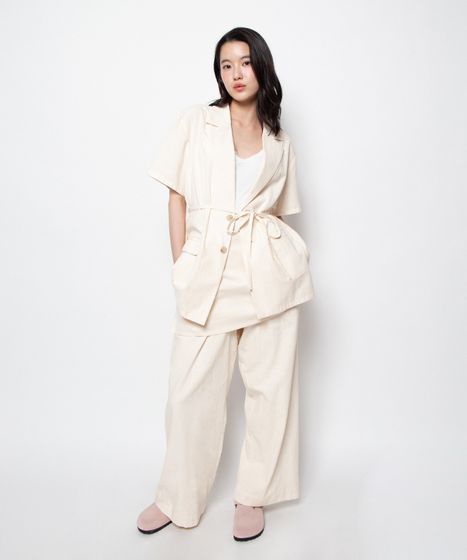 サマーラップレイヤードパンツ[商品：PN26SS-070] - PUNYUS Online