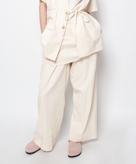 サマーラップレイヤードパンツ[商品：PN26SS-070] - PUNYUS Online