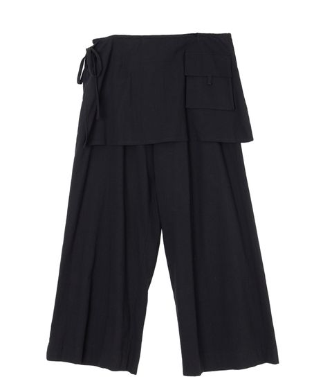 SS2006 レイヤード　ドッキング　コットンツイルパンツ　2 サマーラップレイヤードパンツ[商品：PN26SS-070] - PUNYUS Online