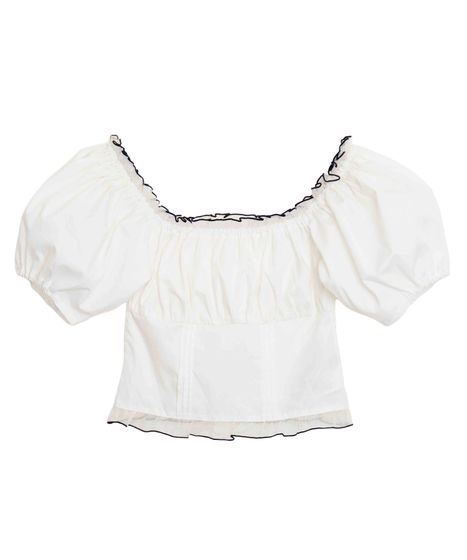 パフスリーブブラウス[商品：PN26SS-084] - PUNYUS Online Store