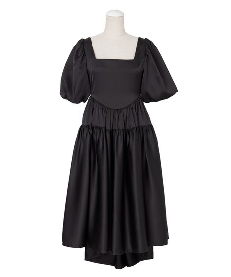 Nb 【未使用】bow.a ボウエー バルーン ワンピース ティアードバルーンワンピース[商品：PN26SS-085] - PUNYUS Online