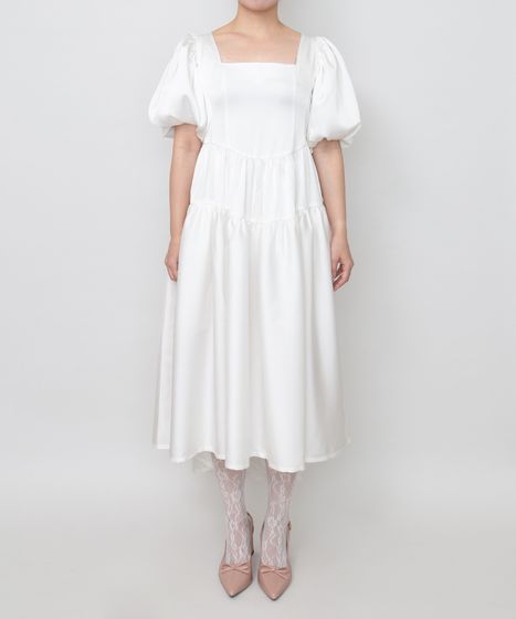 ティアードバルーンワンピース[商品：PN26SS-085] - PUNYUS Online