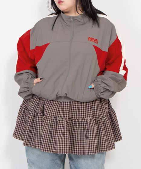 切り替えナイロンジャケット[商品：PN26SSR-003] - PUNYUS Online
