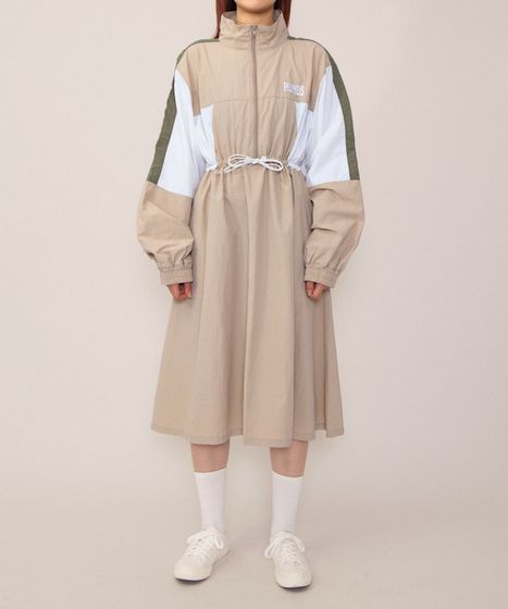 切り替えナイロンワンピース[商品：PN26SSR-004] - PUNYUS Online