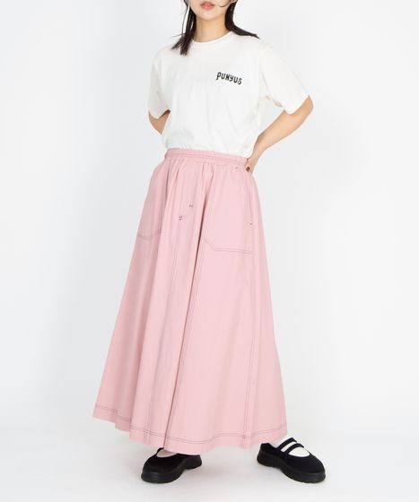 ステッチフレアロングスカート[商品：PN26SSR-005] - PUNYUS Online