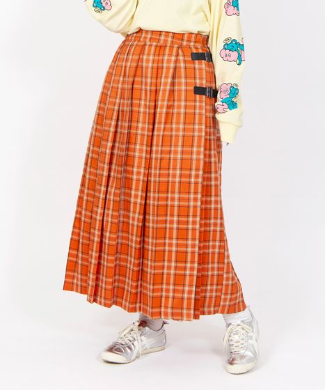 07AW NUMBER (N)INE オンブレチェック ラップスカート フリンジ 07AW NUMBER (N)INE オンブレチェック ラップスカート フリンジ - メルカリ