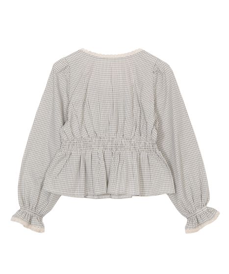 mmmmiyori♥︎パフスリーブブラウス MISCH MASCH（ミッシュマッシュ） ブラウス シャツ ZOZO限定 パール釦