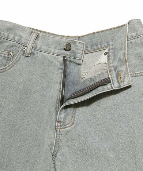 ダメージデニムワイドパンツ[商品：PN26T-001] - PUNYUS Online Store