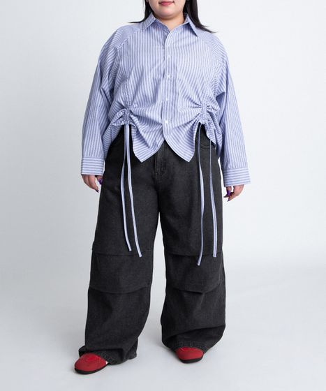 ニータックデニムバギーパンツ[商品：PN26T-002] - PUNYUS Online