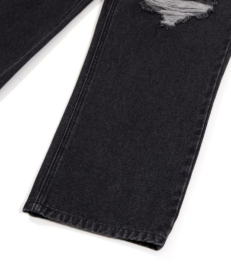 ダメージレギュラーデニムパンツ[商品：PN26T-003] - PUNYUS Online