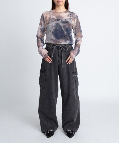 カーゴデニムパンツ[商品：PN26T-004] - PUNYUS Online Store / 公式通販
