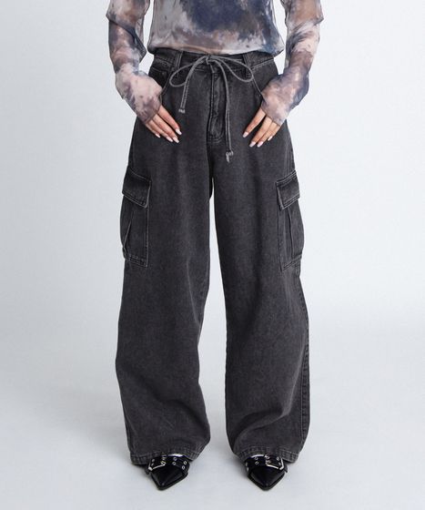 カーゴデニムパンツ[商品：PN26T-004] - PUNYUS Online Store / 公式通販