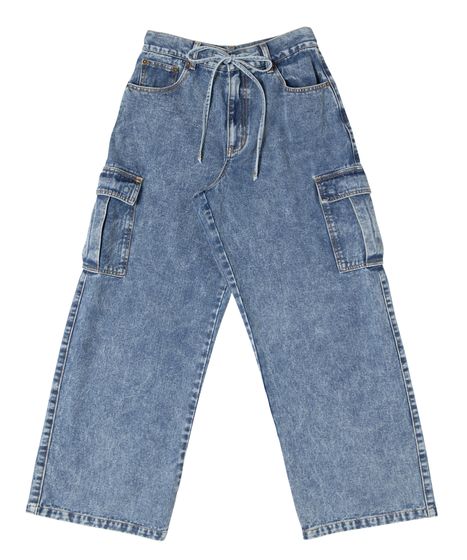 カーゴデニムパンツ[商品：PN26T-004] - PUNYUS Online Store / 公式通販