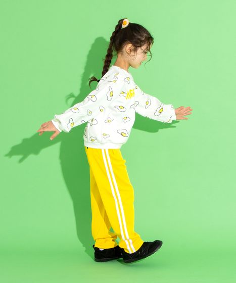 キッズフード総柄スウェット[商品：PNK24AW-001] - PUNYUS Online