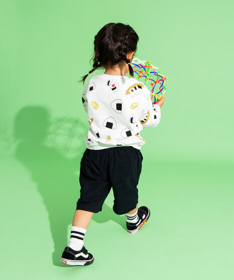 YU様 キッズフード総柄スウェット[商品：PNK24AW-001] - PUNYUS