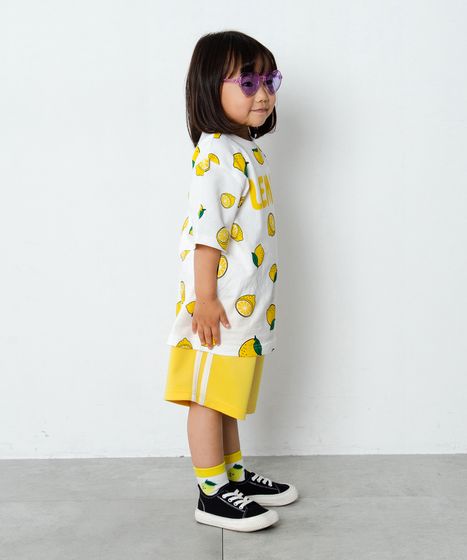 キッズフード総柄Tシャツ[商品：PNK24SS-001] - PUNYUS Online Store
