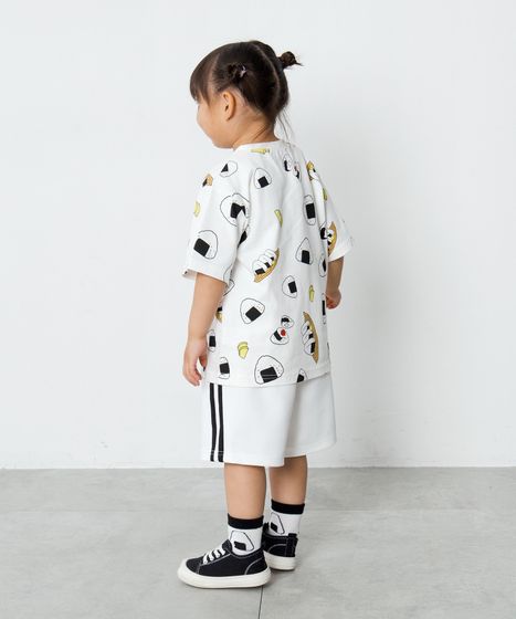 キッズフード総柄Tシャツ[商品：PNK24SS-001] - PUNYUS Online Store