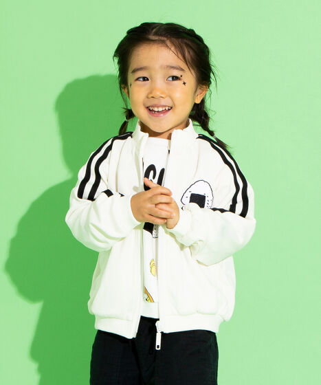 キッズフードジャージトップ[商品：PNK25SS-001] - PUNYUS Online