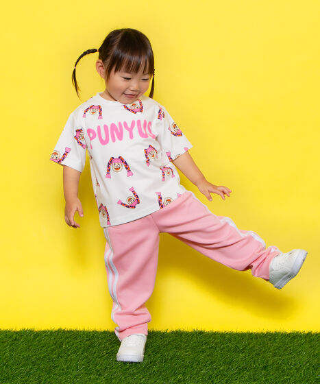 キッズフードジャージパンツ[商品：PNK25SS-002] - PUNYUS Online