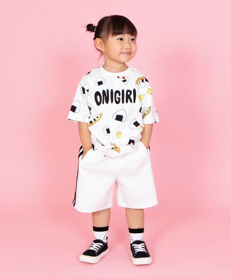 キッズフードジャージショートパンツ[商品：PNK26SS-001] - PUNYUS