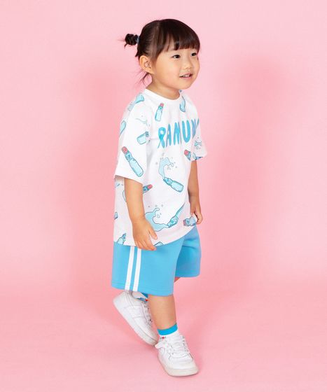 キッズフードジャージショートパンツ[商品：PNK26SS-001] - PUNYUS