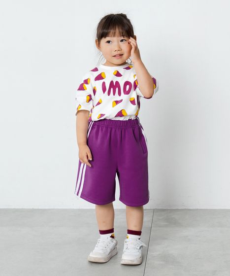 キッズフードジャージショートパンツ[商品：PNK26SS-001] - PUNYUS