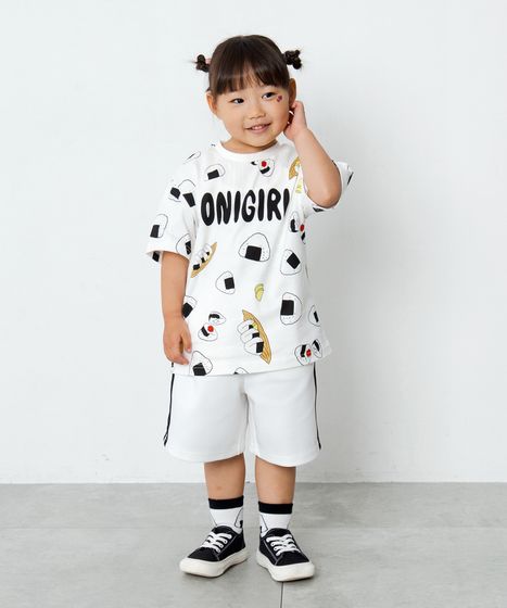 キッズフードジャージショートパンツ[商品：PNK26SS-001] - PUNYUS