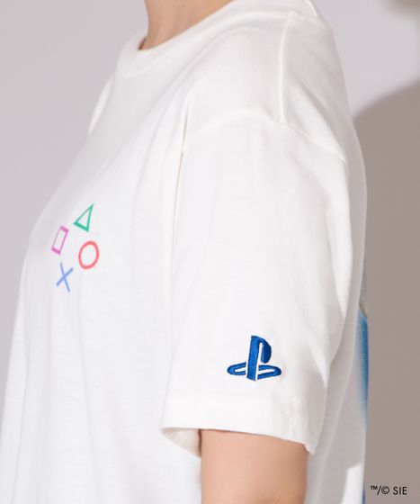 PlaystationプリントTシャツ[商品：PNPS25AW-001] - PUNYUS Online
