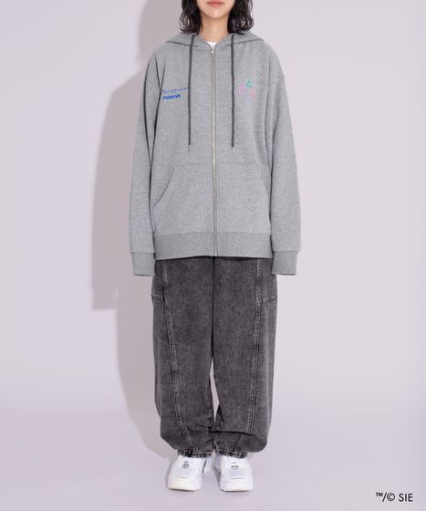 Playstation裏起毛ジップパーカー[商品：PNPS25AW-004] - PUNYUS