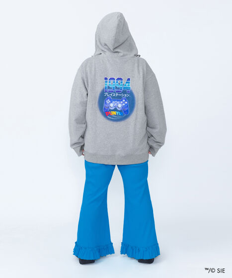 Playstation裏起毛ジップパーカー[商品：PNPS25AW-004] - PUNYUS