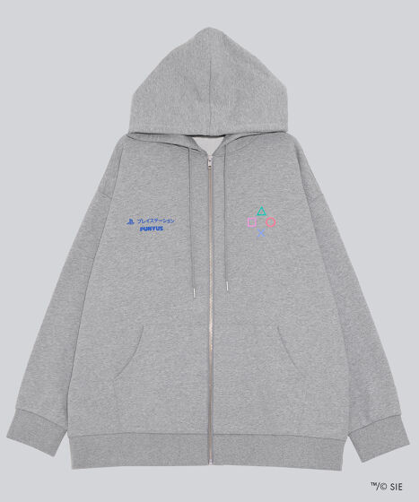 Playstation裏起毛ジップパーカー[商品：PNPS25AW-004] - PUNYUS