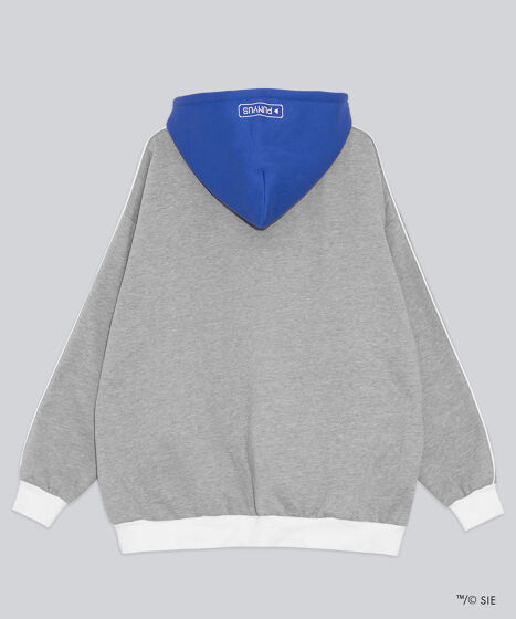 Playstation裏起毛ハーフジッププルパーカー[商品：PNPS25AW-005